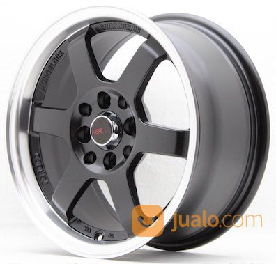 Sale Velg Mobil Ring 15 HSR Tipe TE37 Lebar 7 Hole 4 Warna Pelek Hitam