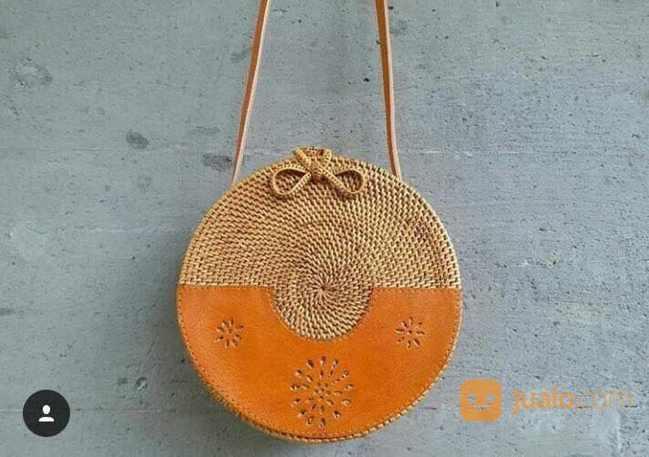 Tas Rotan  Ate Ata Anyam Handmade Lombok Bali Rattan Beg  