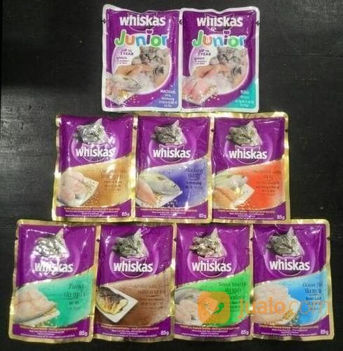 Makanan Kucing Whiskas Sachet 85 Gr 1 Box Isi 24 Pcs Bekasi Jualo