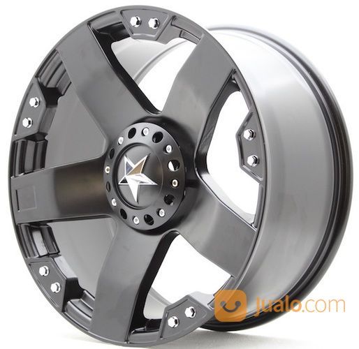  Velg  Mobil  Ring  20  HSR  Tipe ROCKSTAR Lobang 6 Untuk Pajero 