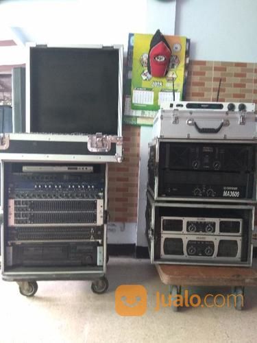 satu set sound system