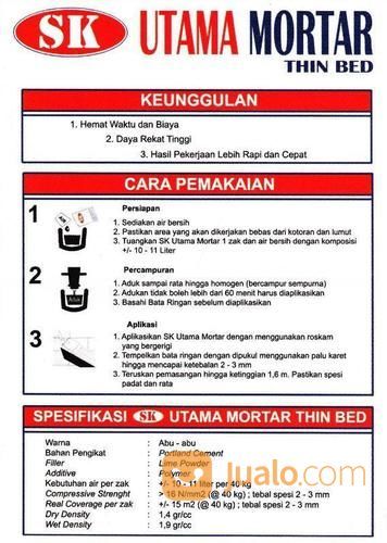 Utama Mortar Thin Bed SK