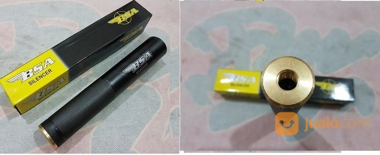 Peredam Senapan Angin BSA New Model GP Rp.85rb/Pcs -Cal 4.5 -Panjang 20cm -OD 30mm
