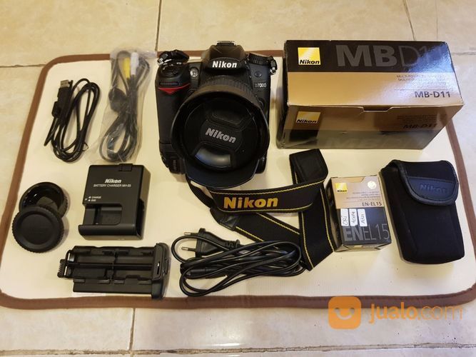 Nikon D7000 Full Kit Original Nikon Dan Lensa Nikon 18 105 Mm Vr Sc Rendah Tasikmalaya Jualo