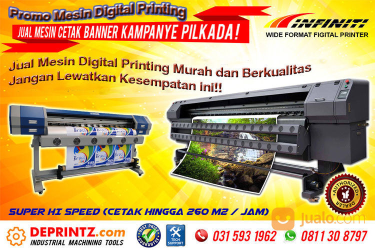 Mesin Digital Printing Indoor Eco Solvent Mesintarman 7639