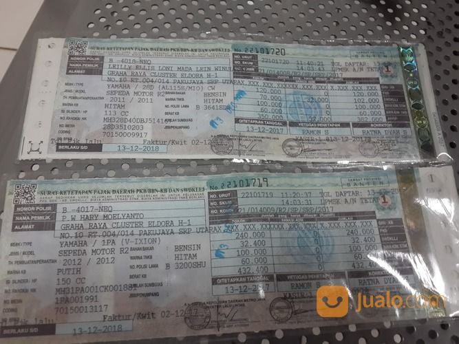 Jasa Pengurusan Stnk di Kota Tangerang Selatan, Banten