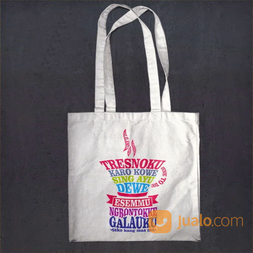 Download Free Tote Bag Tas Spunbond Murah Tangerang Jualo PSD Mockup Template