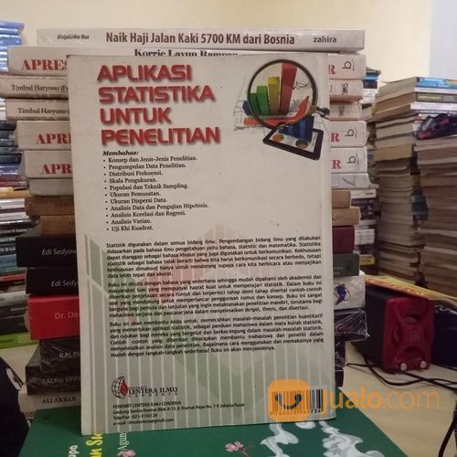 Aplikasi Statistika Untuk Penelitian Di Kota Jakarta Timur Dki Jakarta