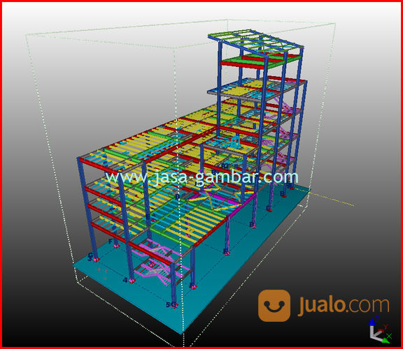 Shop Drawing Tekla (Membuat Gambar Kerja)