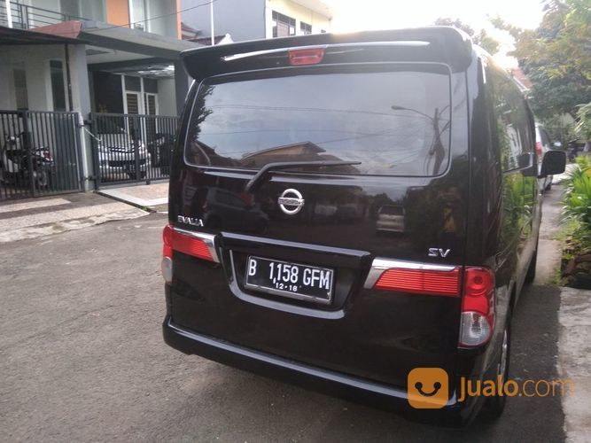  Nissan  Evalia  SV  Akhir Bulan 2012 Hitam Metalik Manual 