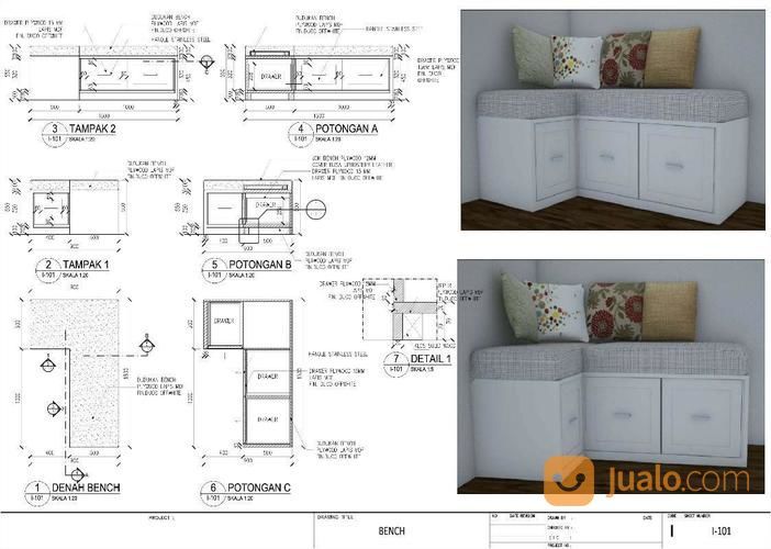 Drafter Arsitektur,Interior & Furniture