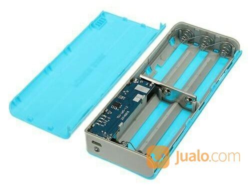 Case Casing Power Bank 5 Cell Baterai 18650 Dual Output