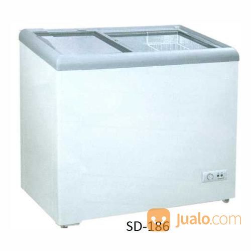 Gea Sd 186 Sliding Flat Glass Freezer Freezer Box Tu Kaca Datar Jakarta Timur Jualo