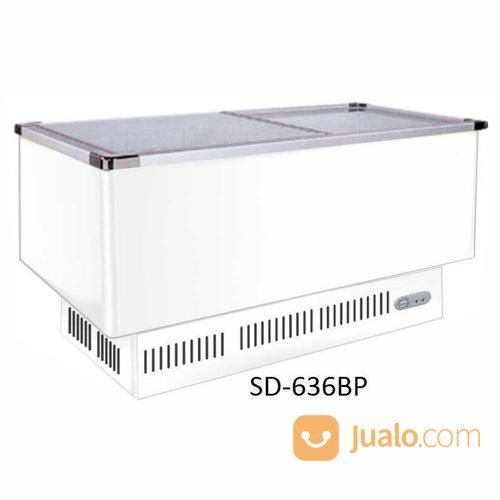 GEA SD 636BP Sliding Flat Glass Freezer  Freezer  Box  Pintu  