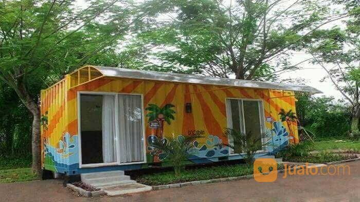 Booth Container 40 Feet Untuk Rumah Toko Cafe Kantor | Peti Kemas 40 ...