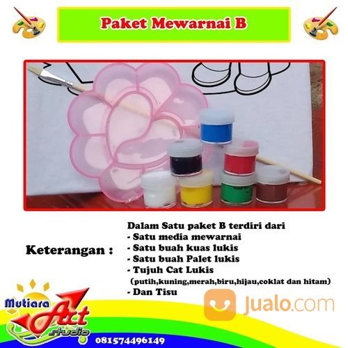 Paket Mewarnai Kaos B Gambar Donal Bebek