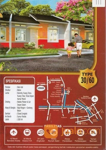 Rumah Murah Subsidi Griya Artha Ranca Bango Jakarta Barat Jualo
