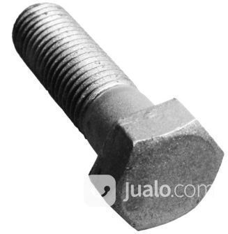 Hex Bolt ( Baut ) Grade 8.8 Black/Hitam Surface Finishing Hot Dip Galvanized