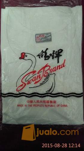  Kaos Swan Brand  All Cotton Size 34 36 38 40 42 44 46 48 