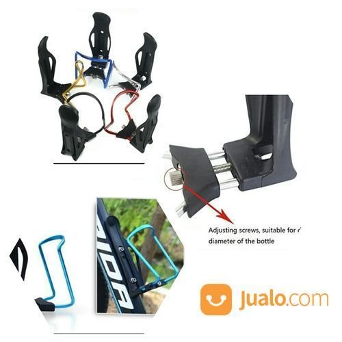 Holder TEMPAT  BOTOL MINUM SEPEDA Dan Motor  ADJUSTABLE 