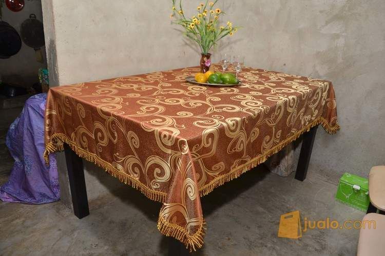  Taplak  Meja  Makan  JODHA Segi 4 Oval  200x150cm 