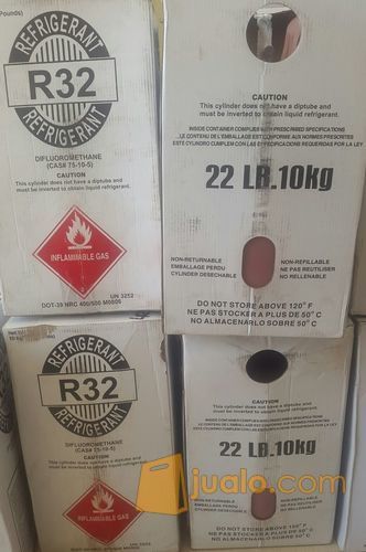 Freon R32 Merk Pure 32 Dan Freon Refrigerant R32 (22 Lbs / 10 Kg)