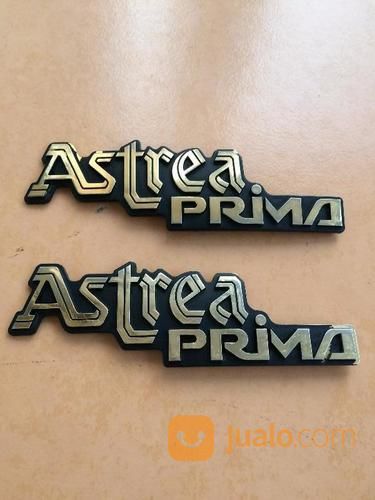 Emblem Logo Tulisan  ASTREA PRIMA Untuk Honda PRIMA 