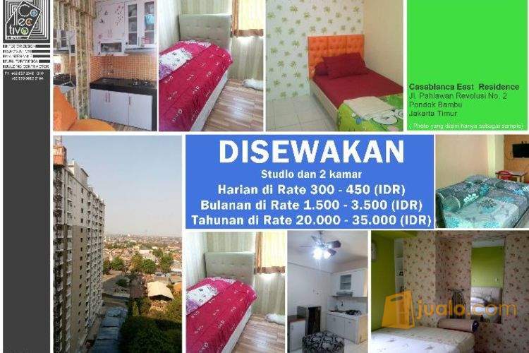 Sewa Apartemen Casablanca East Residence Jakarta Timur Jualo