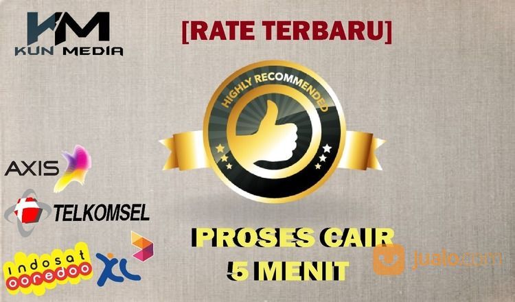 Jasa Convert Pulsa Ke Rekening Rate Tinggi No 1 Indonesia Jakarta Pusat Jualo