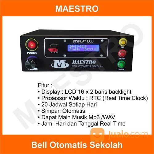 bunyi bel sekolah otomatis mp3