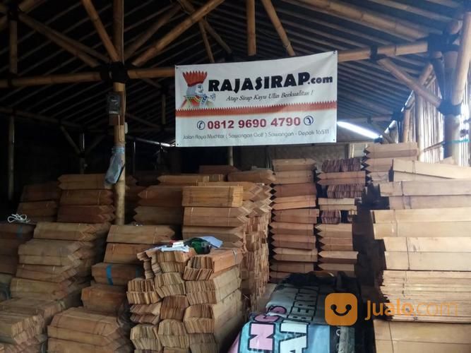 Atap Sirap Murah Kualitas Export 100% Kayu Ulin Dari Kalimantan