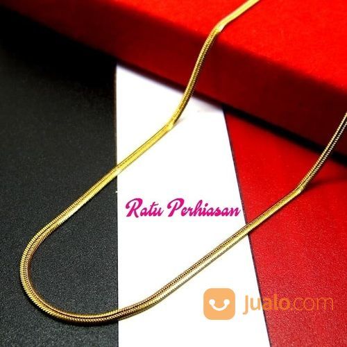 Kalung titanium gold