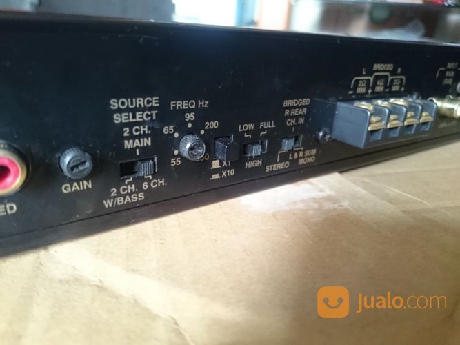 Power Amplifier ZAPCO AG 650 Made In 