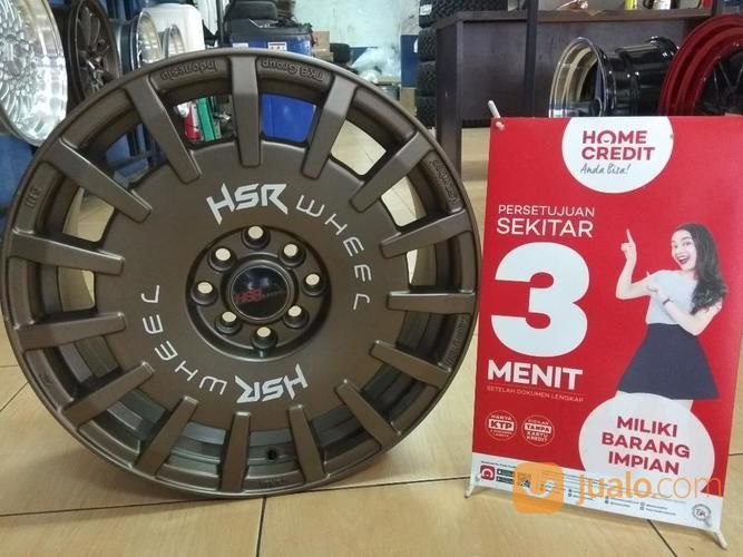 Velg Mobil Rally Ring 17x7 Hole 4x100/4x114 Semi Matte Bronze (Queen Rims)