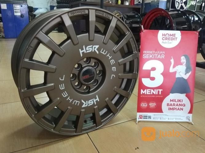 Velg Mobil Rally Ring 17x7 Hole 4x100/4x114 Semi Matte Bronze (Queen Rims)