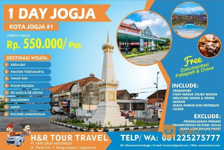 Paket Wisata One Day Kota Jogja