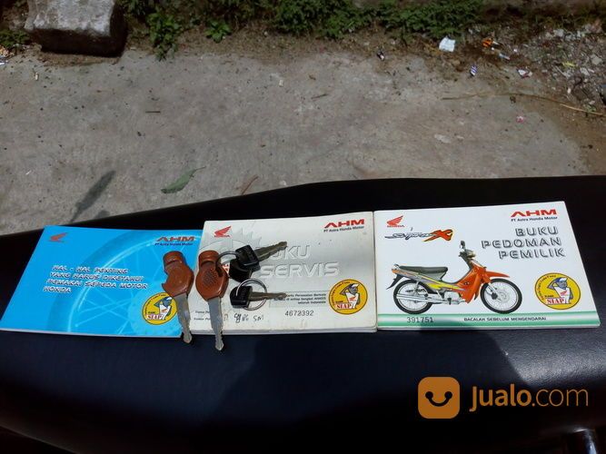 Supra X 110 Tahun 2001, Pajak Isi, Surat Lengkap, Siap Pakai