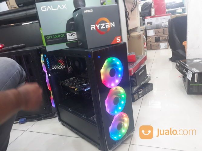 PC Rakitan Gaming Amd Ryzen 5 - VGA GTX 1060 6GB OC - Plus Monitor Bisa ...