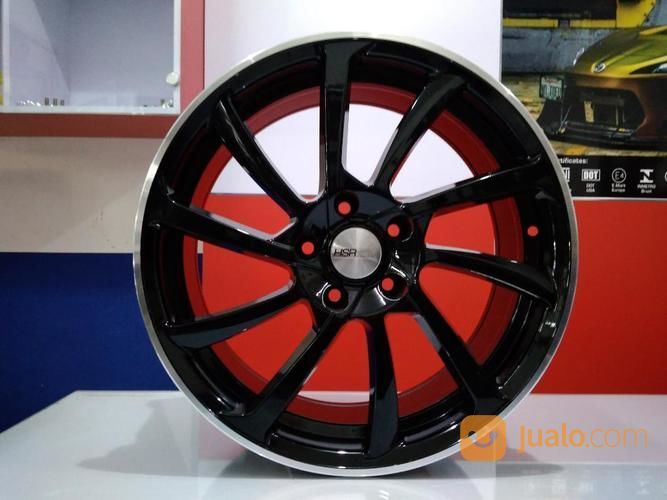 Velg Mobil Xpander R18 Model ABT Hsr Lobang 5x114'3 Black | Bandung | Jualo