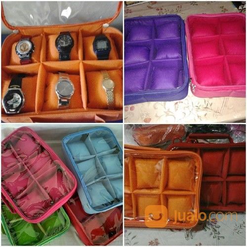 DISC 10% Tempat Jam Cantik 6 Sekat