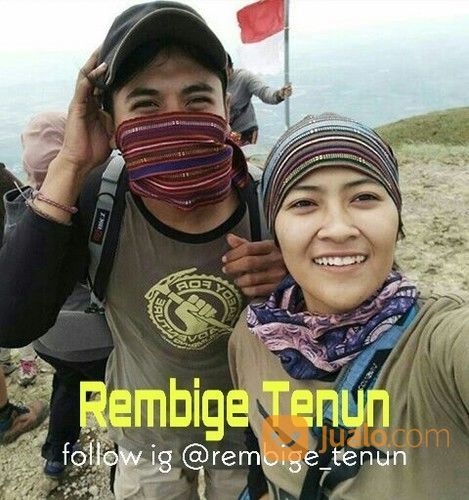 KAIN TENUN IKAT KEPALA ETNIK NUSANTARA LOMBOK