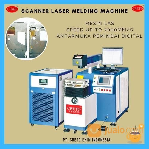 Mesin Laser Scanner Welding Untuk Pengelasan Kulit Kapasitor Dari Logam