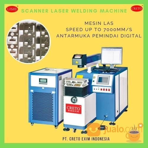 Mesin Laser Scanner Welding Untuk Pengelasan Kulit Kapasitor Dari Logam