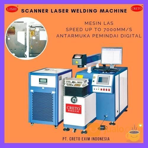 Mesin Laser Scanner Welding Untuk Pengelasan Kulit Kapasitor Dari Logam