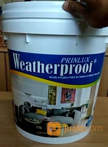 Cat Tembok Interior Dan Eksterior Prinlux Weatherproof Isi 25kg Jakarta Selatan Jualo Cat Tembok Interior Dan Eksterior Prinlux Weatherproof Isi 25kg Jakarta Selatan Jualo