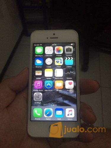 Dijual Apple Iphone 5s 16gb Silver White Original Bagus Dan Murah Surabaya Jualo