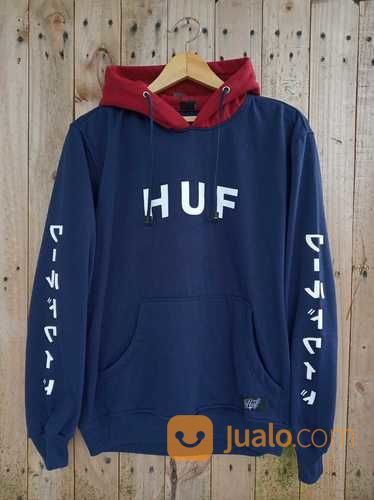 huf blue hoodie