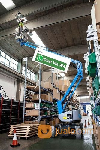 Sewa Alat Bantu Ketinggian Boom Lift Harian Murah