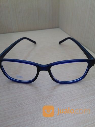 Frame Kacamata Model Kotak Warna Biru Cocok Buat Wanita Surabaya Jualo