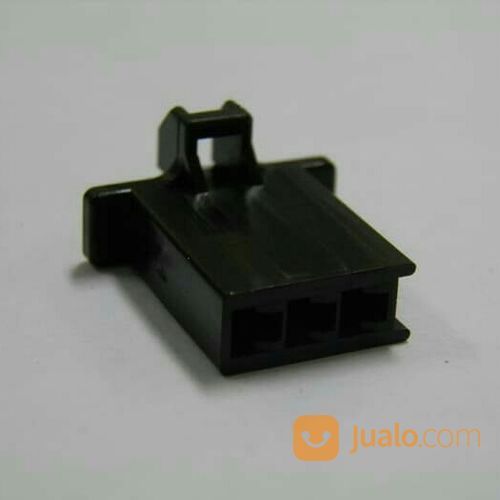 Soket Skun Kabel 3 Pin Konektor Kabel Motor Mobil 2 Pin Besar Male Black Kab Brebes Jualo